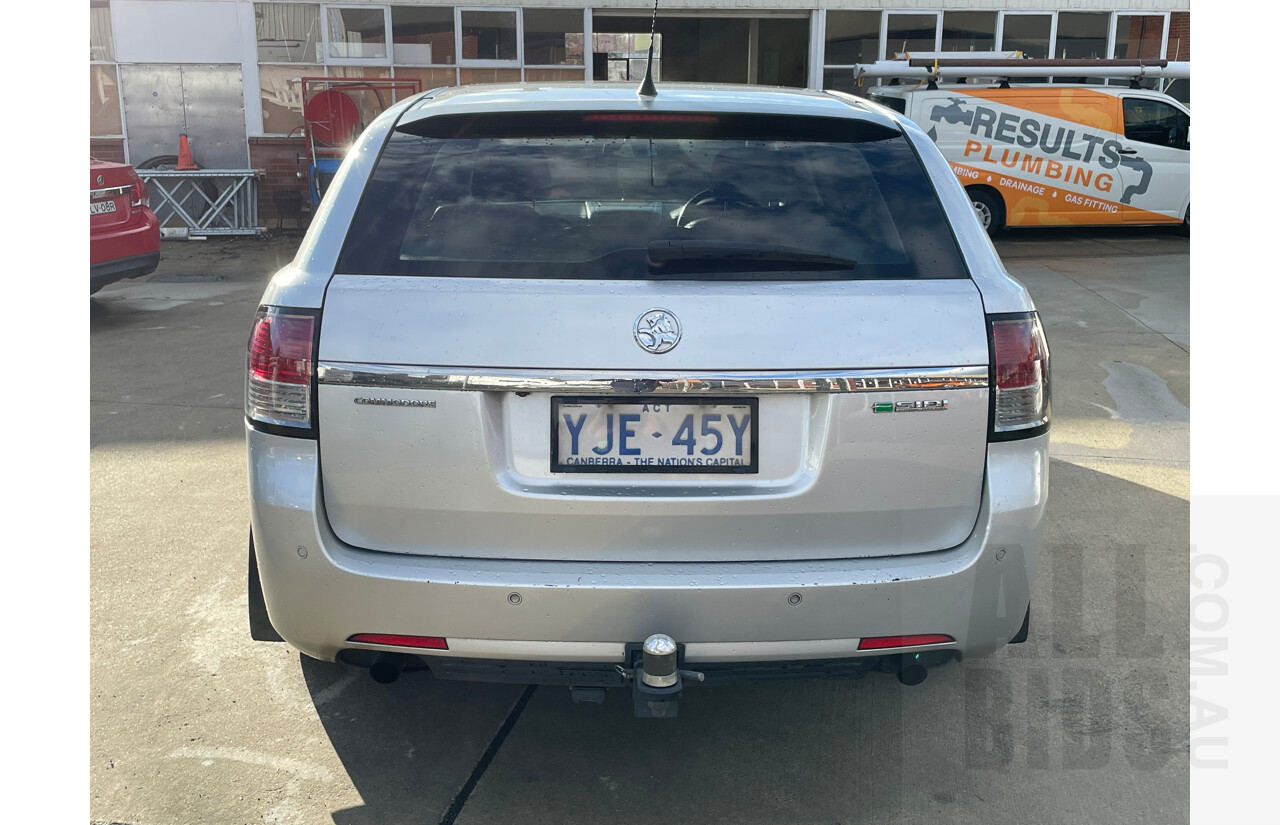 12/2012 Holden Commodore Z-Series VE II MY12.5 4d Sportwagon Silver 3.0L