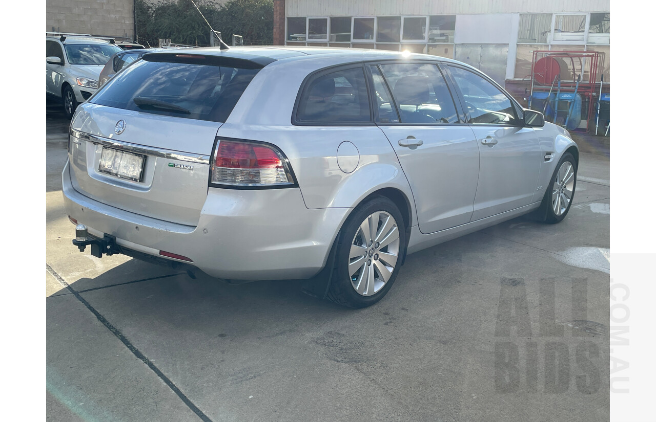 12/2012 Holden Commodore Z-Series VE II MY12.5 4d Sportwagon Silver 3.0L