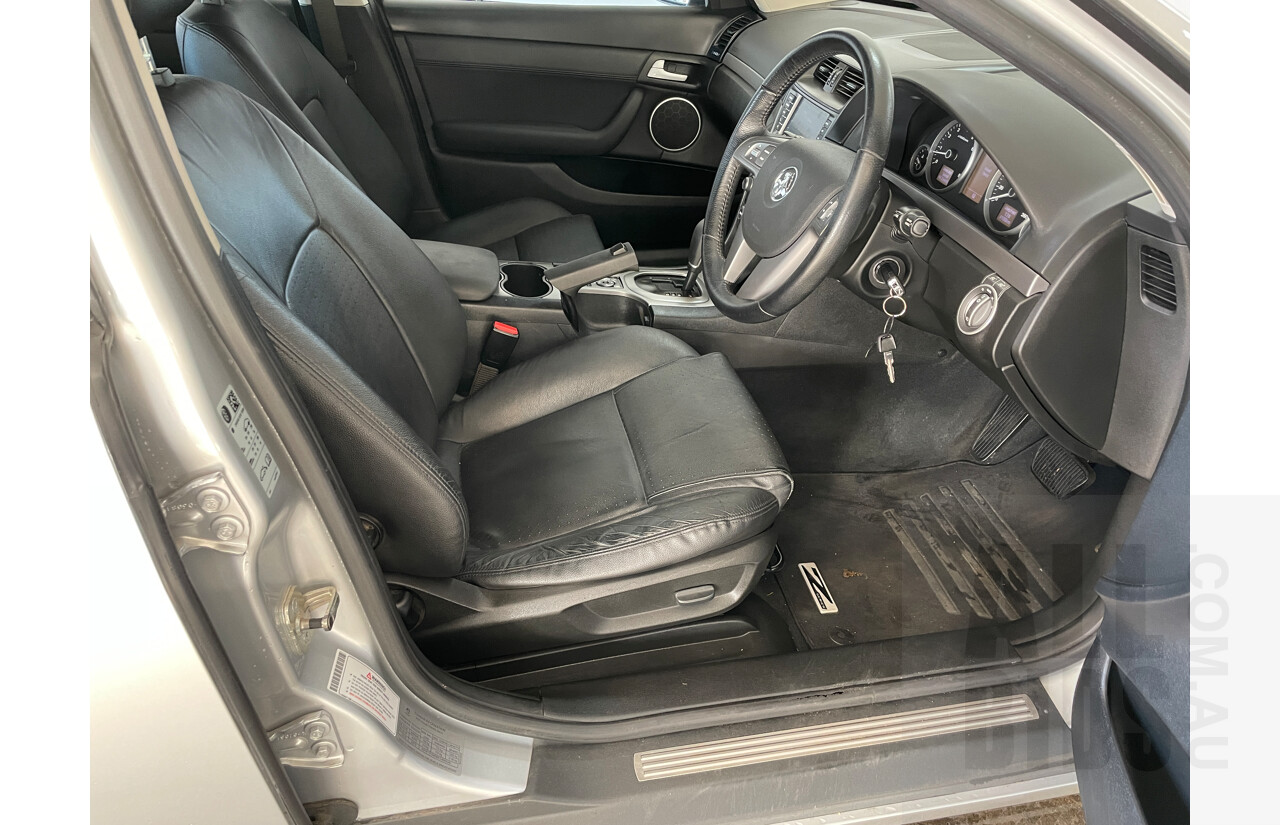 12/2012 Holden Commodore Z-Series VE II MY12.5 4d Sportwagon Silver 3.0L