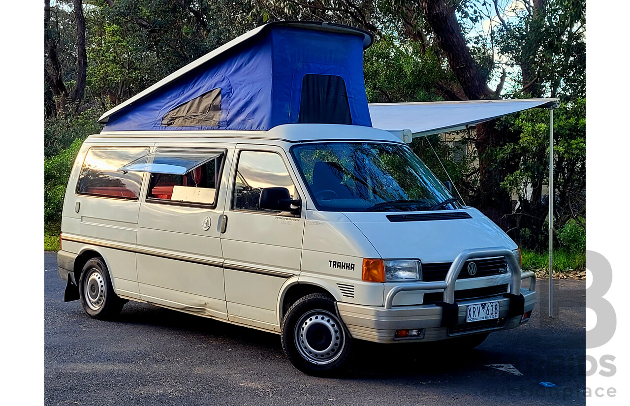 3/2000 Volkswagen Transporter TDi Syncro LWB (4x4) T4 Van White 2.5L