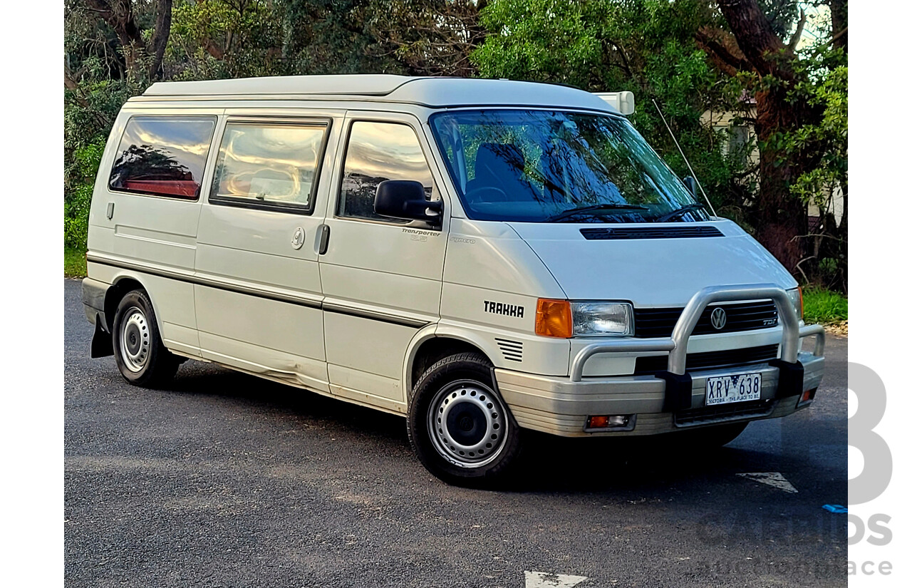 3/2000 Volkswagen Transporter TDi Syncro LWB (4x4) T4 Van White 2.5L