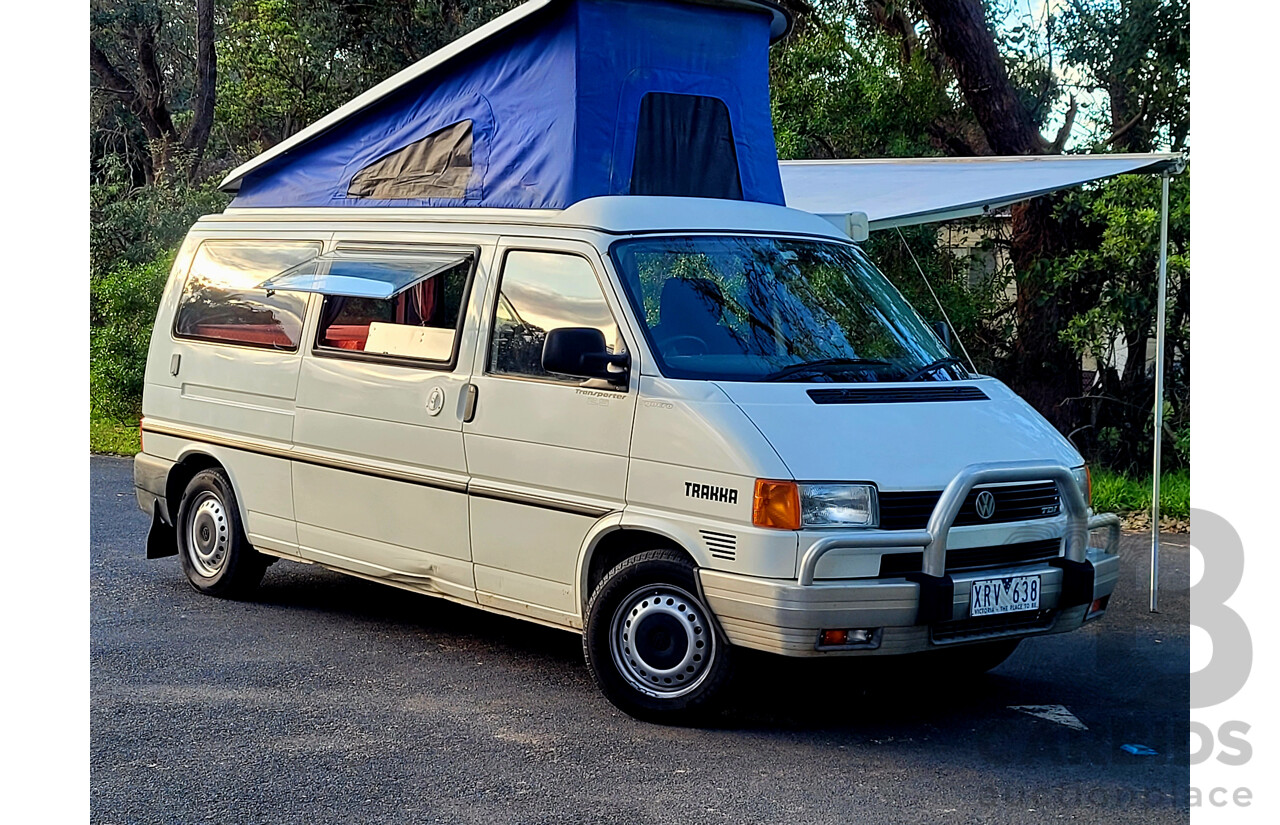 3/2000 Volkswagen Transporter TDi Syncro LWB (4x4) T4 Van White 2.5L