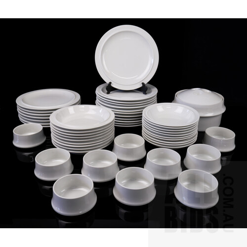 Extensive German Thomas and Suisse Langenthal Dinner Services, Total Pieces 66 Pieces