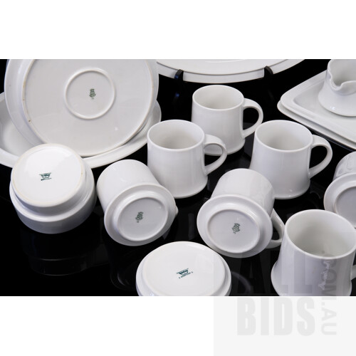 Extensive German Thomas and Suisse Langenthal Dinner Services, Total Pieces 66 Pieces