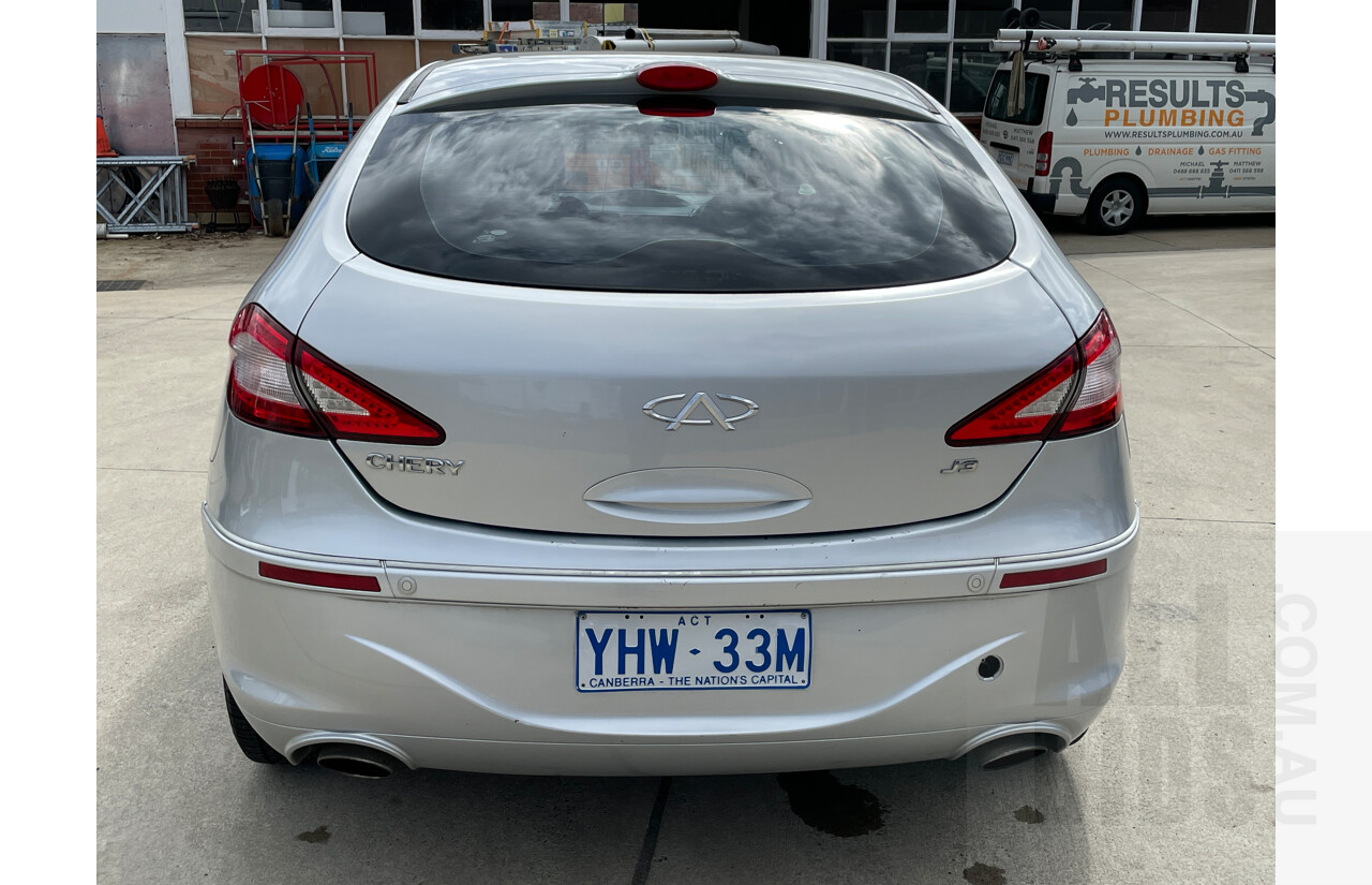 10/2011 Chery J3  M1X 5d Hatchback Silver 1.6L