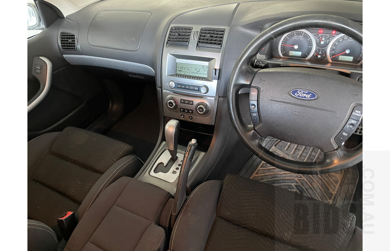 10/2006 Ford Falcon XR6 (lpg) BF MKII C/Chas White 4.0L