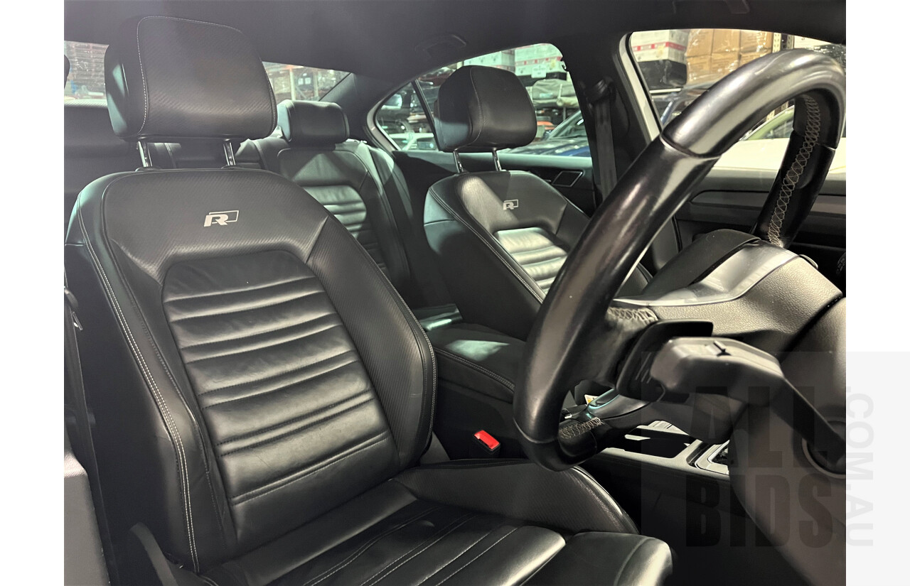 4/2016 Volkswagen Passat 118 TSI R-line 3C MY15 4d Sedan White 1.8L