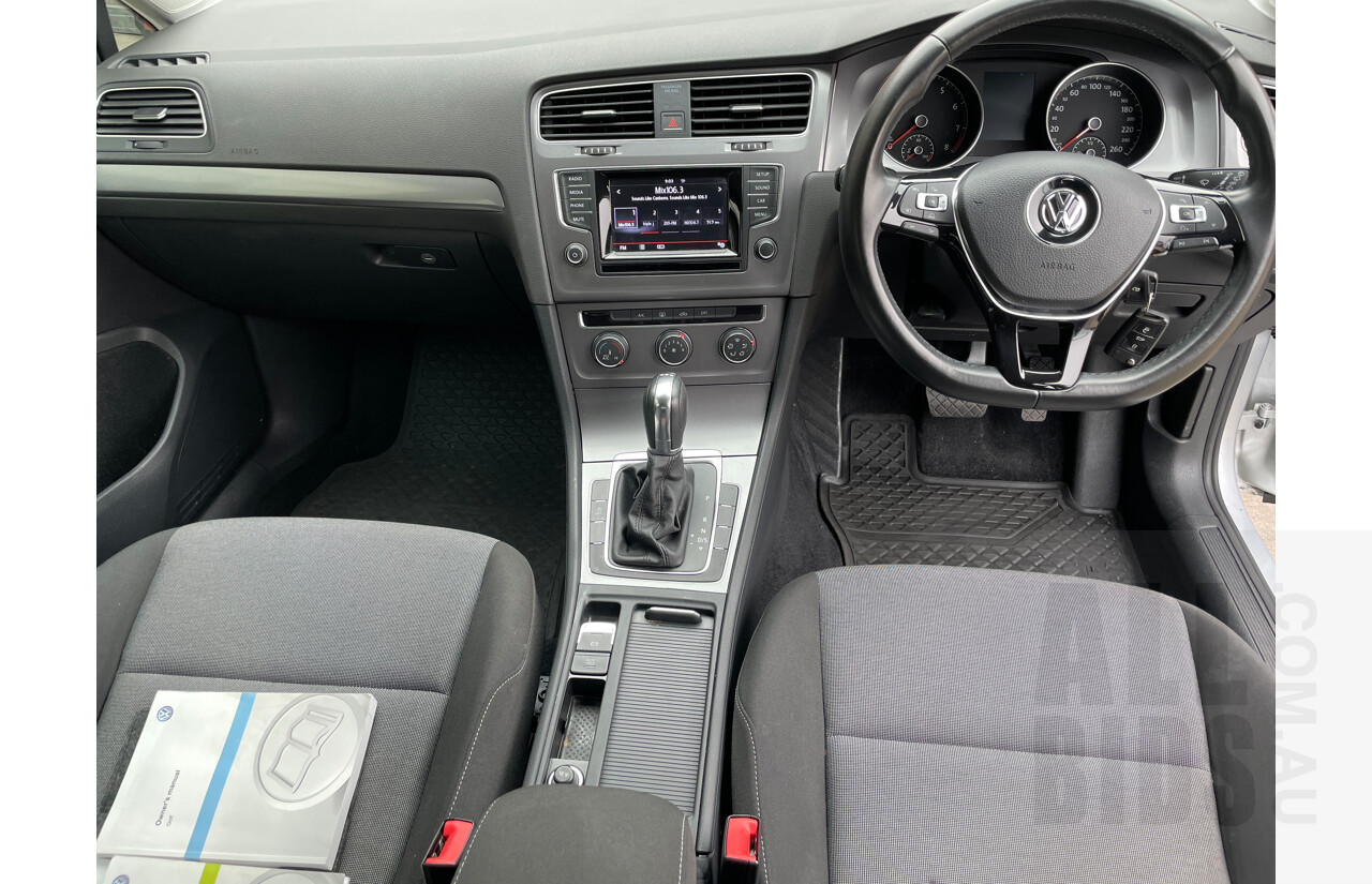 4/2013 Volkswagen Golf 90 TSI AU 5d Hatchback Silver 1.4L