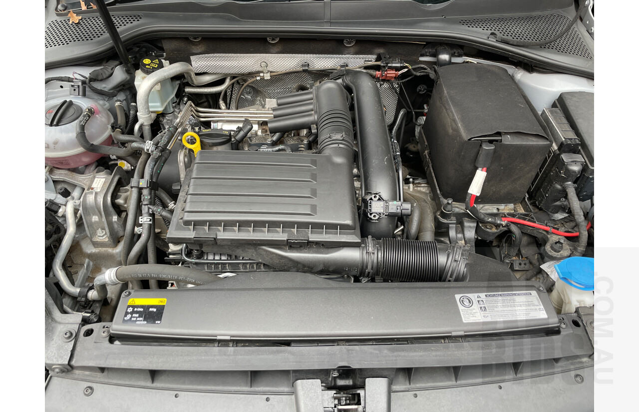 4/2013 Volkswagen Golf 90 TSI AU 5d Hatchback Silver 1.4L