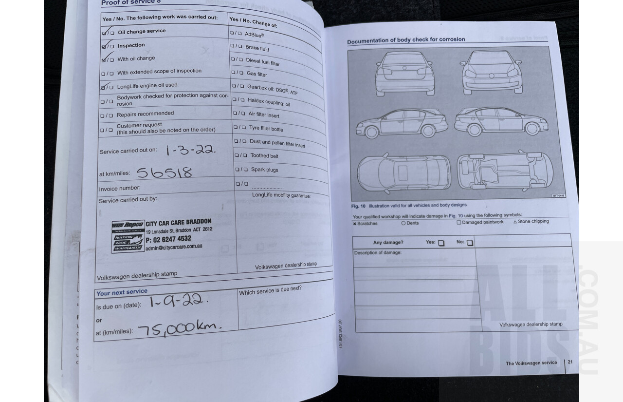4/2013 Volkswagen Golf 90 TSI AU 5d Hatchback Silver 1.4L