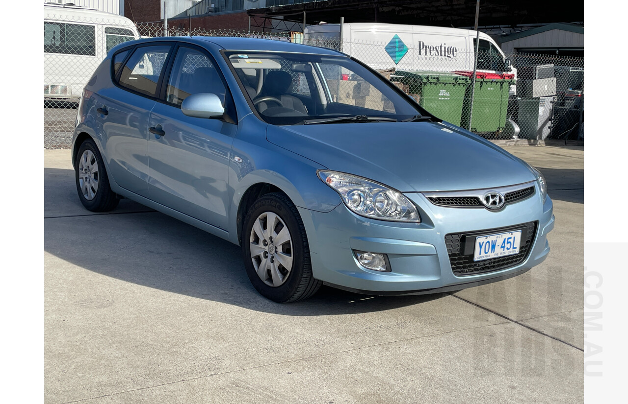 5/2010 Hyundai i30 SX FD MY10 5d Hatchback Blue 2.0L