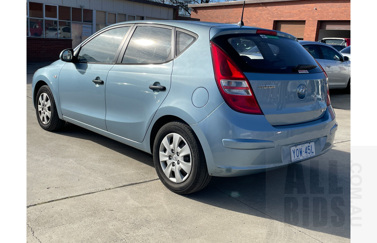 5/2010 Hyundai i30 SX FD MY10 5d Hatchback Blue 2.0L