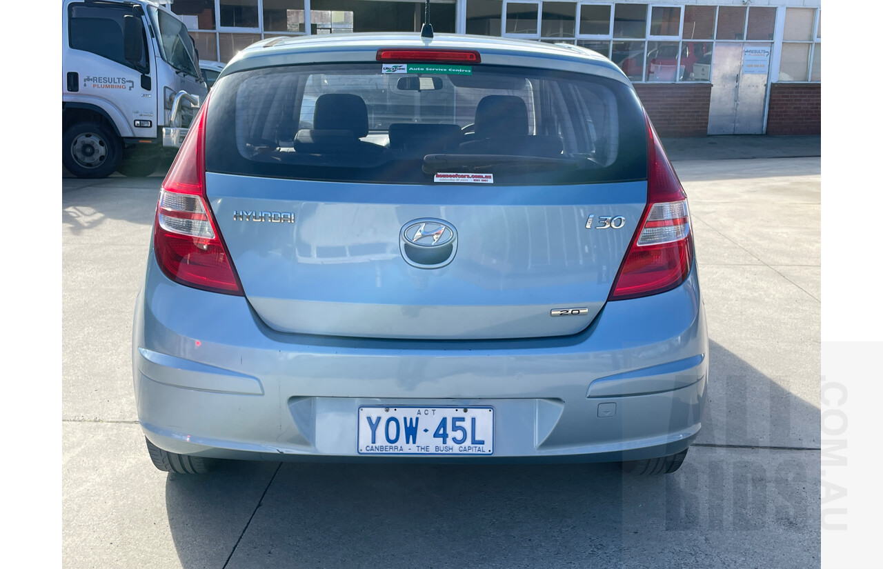 5/2010 Hyundai i30 SX FD MY10 5d Hatchback Blue 2.0L