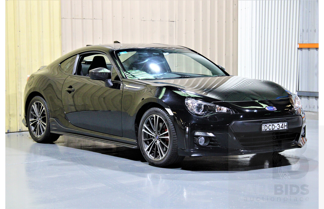 11/2015 Subaru BRZ  MY16 2d Coupe Black 2.0L