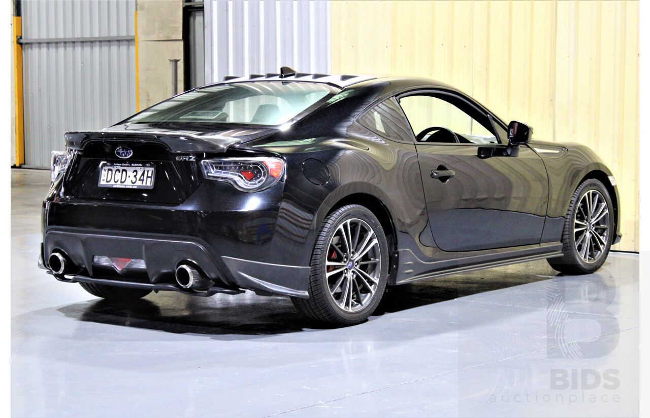11/2015 Subaru BRZ  MY16 2d Coupe Black 2.0L