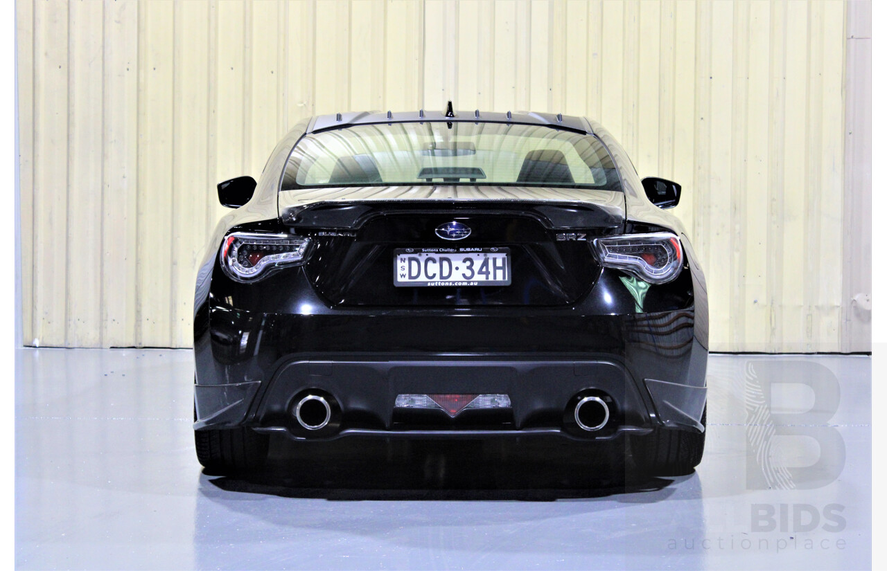 11/2015 Subaru BRZ  MY16 2d Coupe Black 2.0L