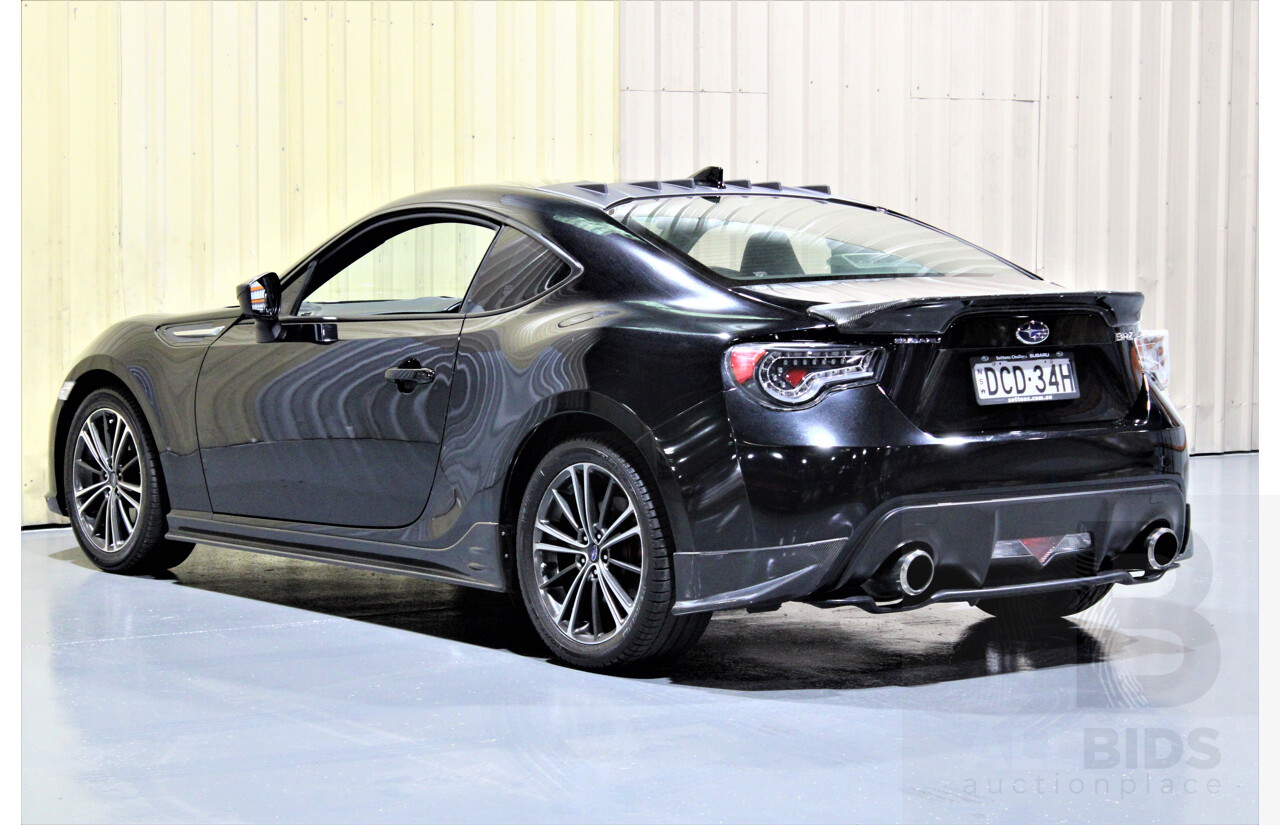 11/2015 Subaru BRZ  MY16 2d Coupe Black 2.0L