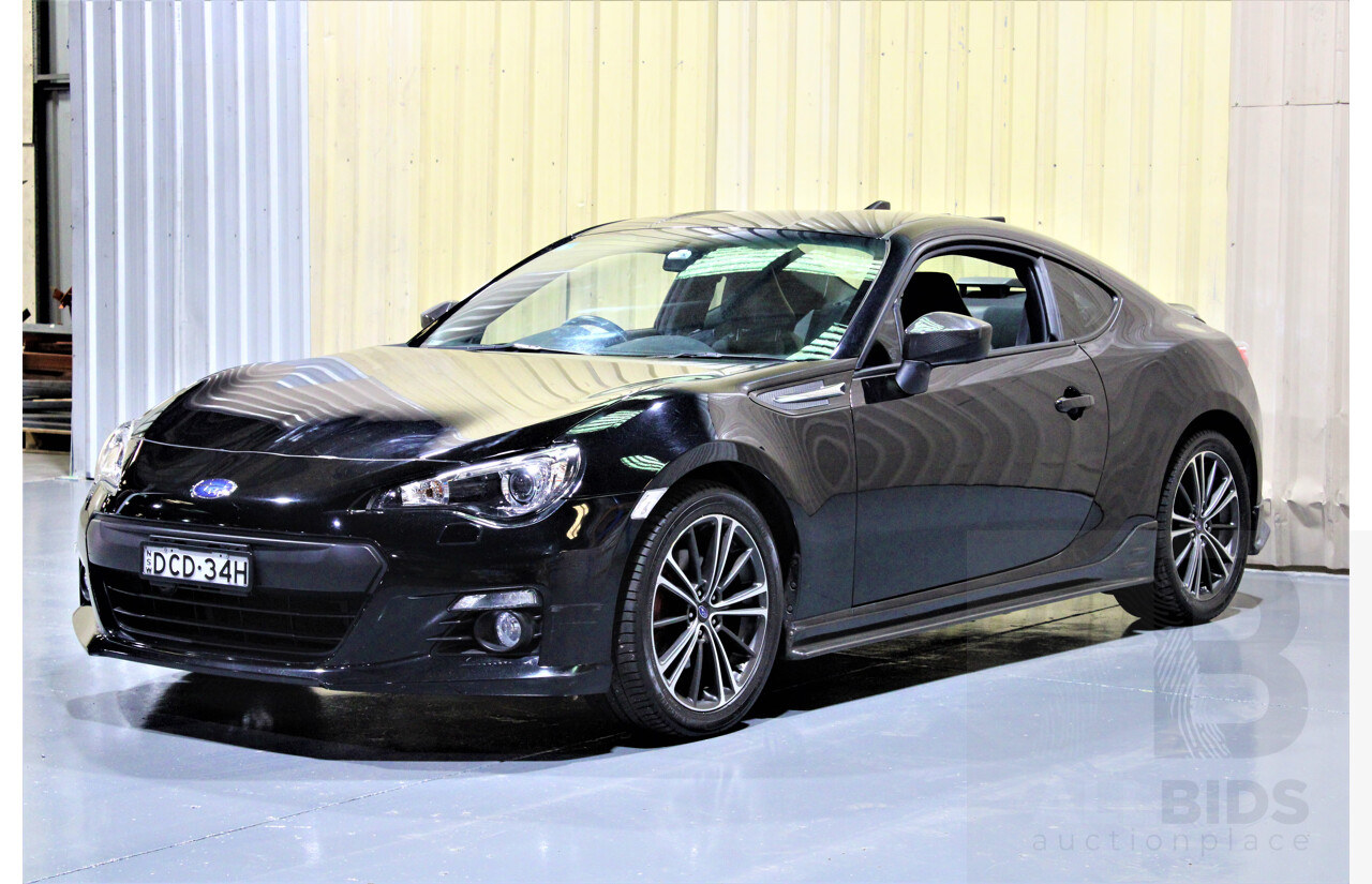 11/2015 Subaru BRZ  MY16 2d Coupe Black 2.0L
