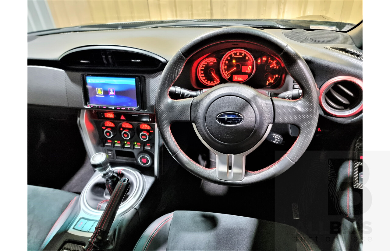 11/2015 Subaru BRZ  MY16 2d Coupe Black 2.0L
