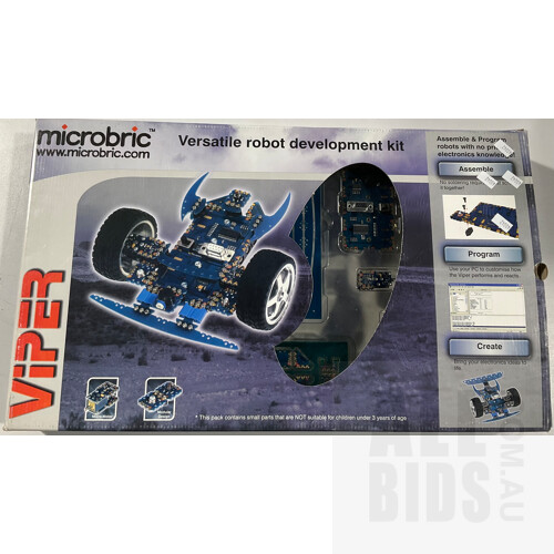 Microbric Viper Versatile Robot Development Kit in Original Box