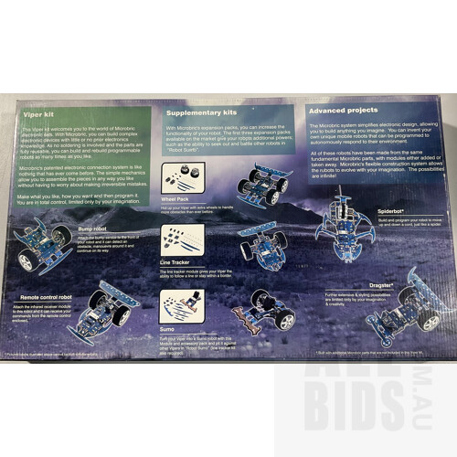 Microbric Viper Versatile Robot Development Kit in Original Box