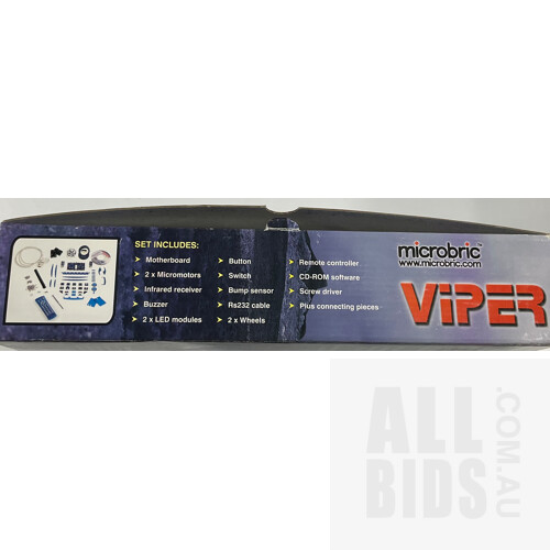 Microbric Viper Versatile Robot Development Kit in Original Box
