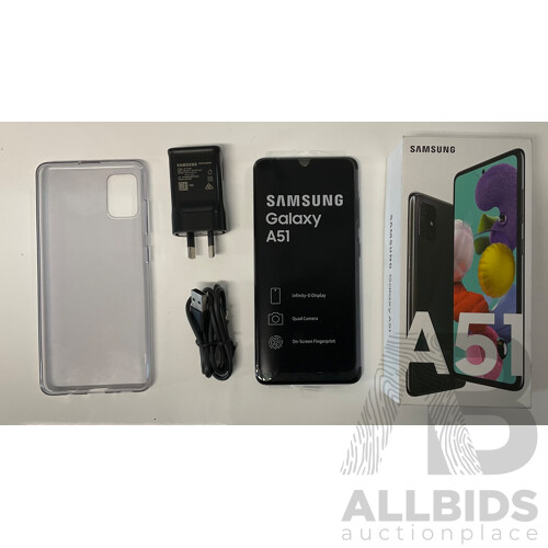 Samsung A51 (SMA515F/N) 128GB Prism Crush Black - ORP $799.00