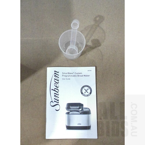 SunBeam (BM7850) Smartbake Custom 1.25KG Bread Maker