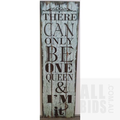 Block Mounted Prints - Lot of Two