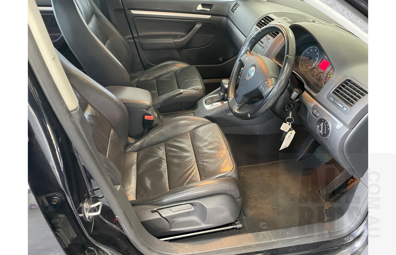 3/2006 Volkswagen Jetta 2.0 FSI 1KM 4d Sedan Black 2.0L