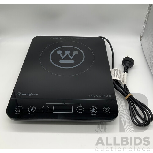 Westinghouse (WHIC01K) 2000W Induction Cooktop/Hot Plate - ORP $99.00
