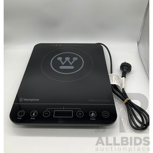 Westinghouse (WHIC01K) 2000W Induction Cooktop/Hot Plate - ORP $99.00