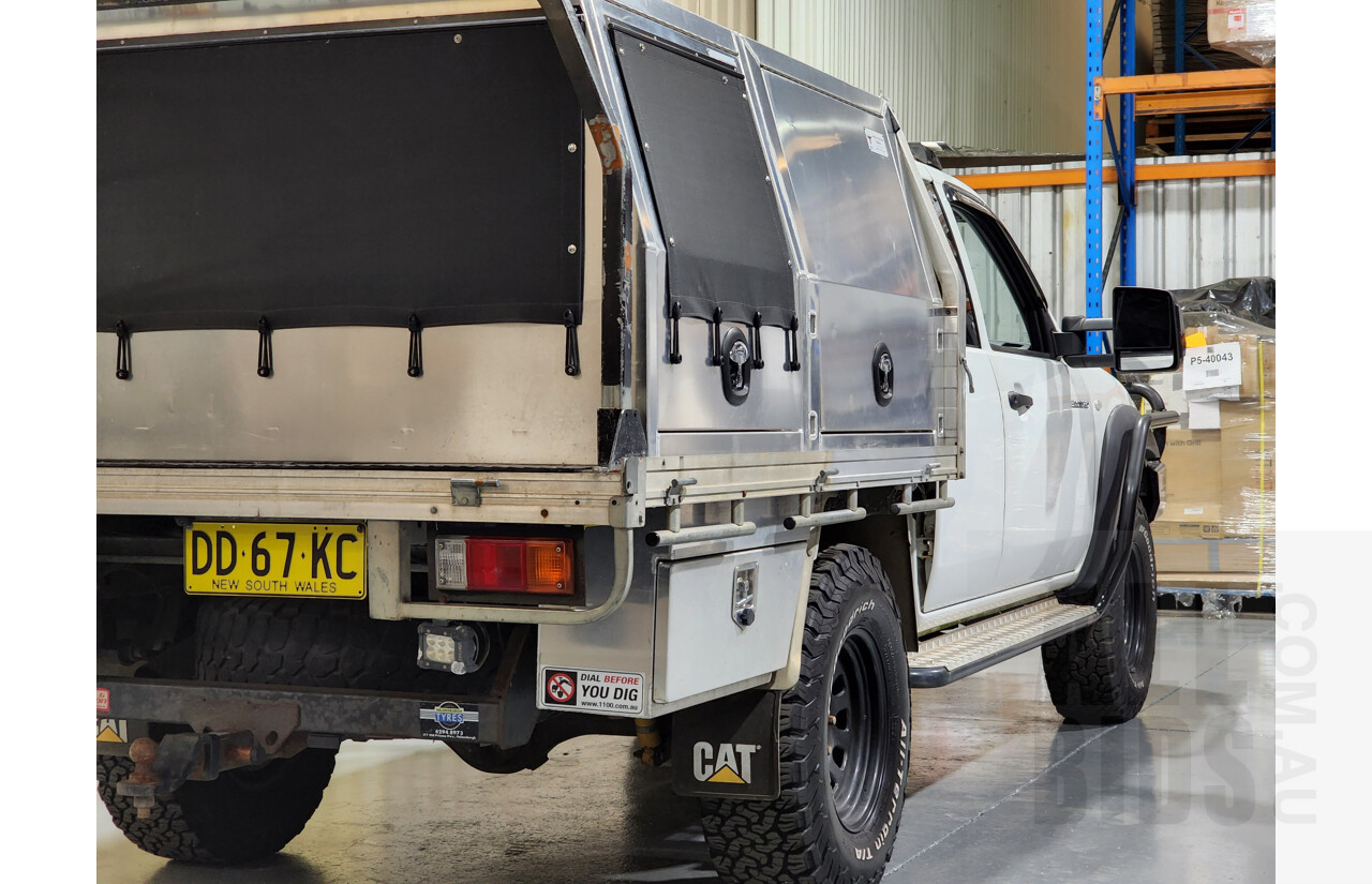 2/2009 Mazda BT-50 B3000 Freestyle DX+ (4x4) 08 UPGRADE C/Chas White 3.0L - Turbo Diesel