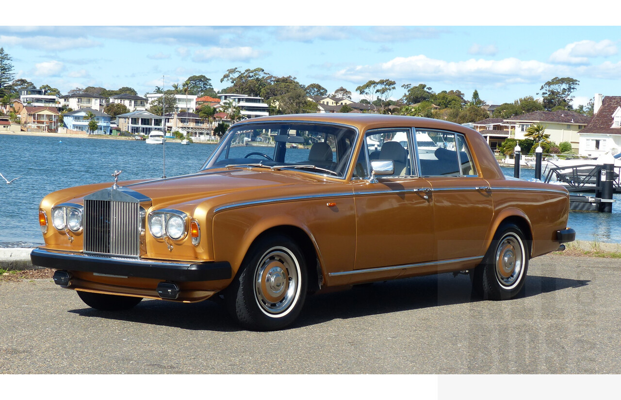 2/1979 Rolls-Royce Silver Shadow II 4d Saloon Gold 6.8L V8