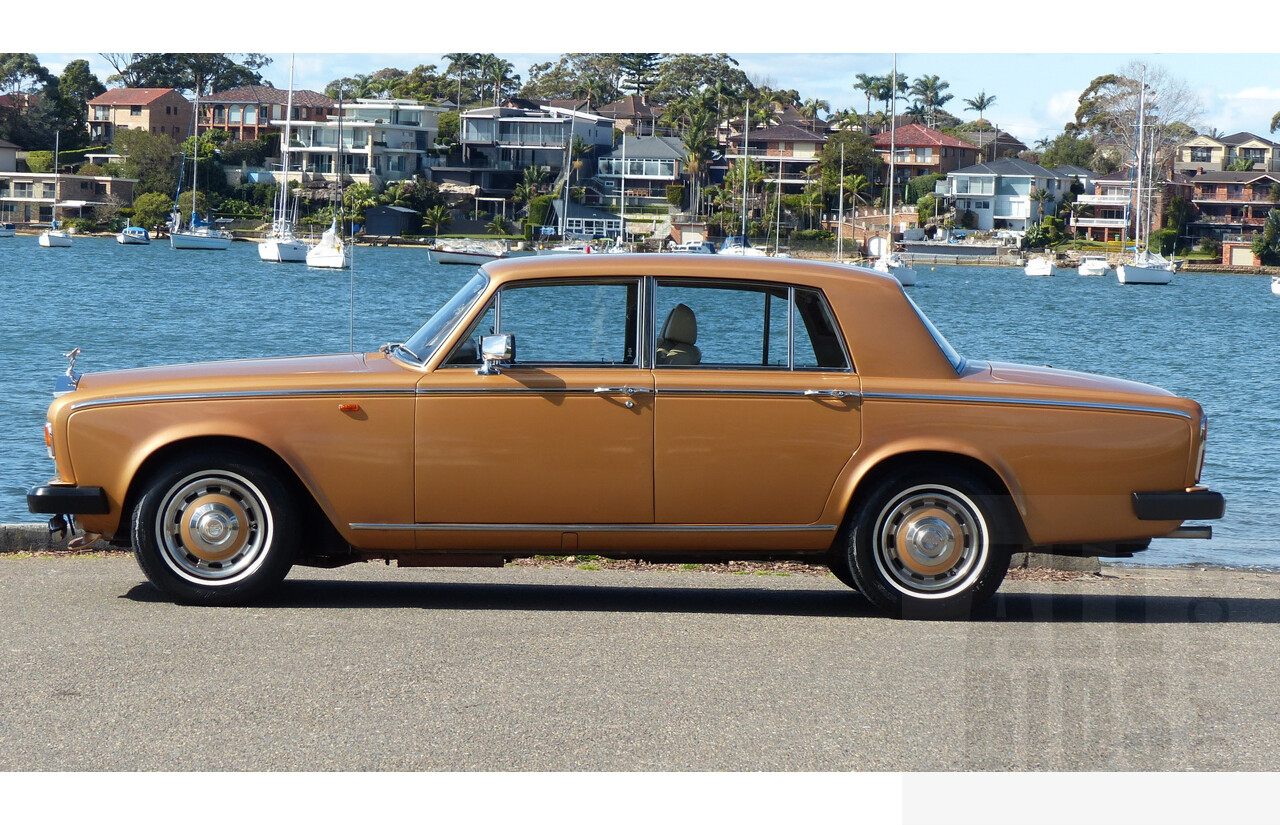 2/1979 Rolls-Royce Silver Shadow II 4d Saloon Gold 6.8L V8
