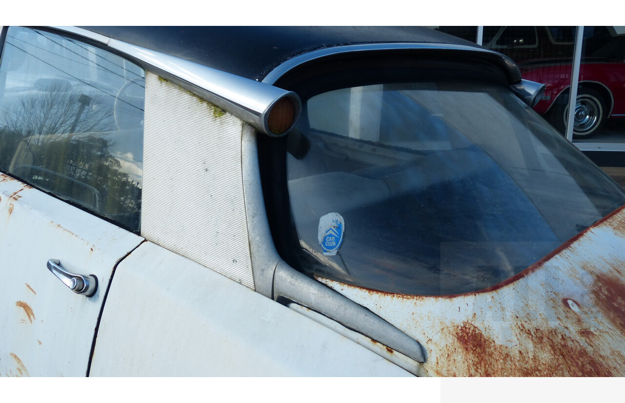 1958-1962 Citroen ID-19 4d Sedan White 2.0L - Very Rare Australian-Built Model