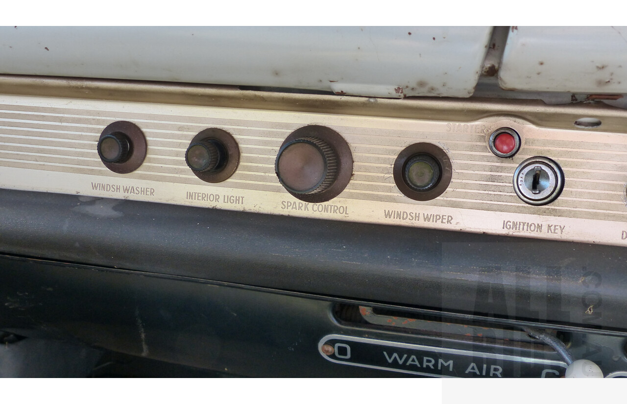 1958-1962 Citroen ID-19 4d Sedan White 2.0L - Very Rare Australian-Built Model