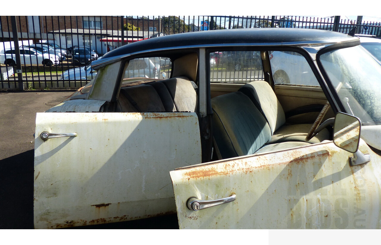 1958-1962 Citroen ID-19 4d Sedan White 2.0L - Very Rare Australian-Built Model