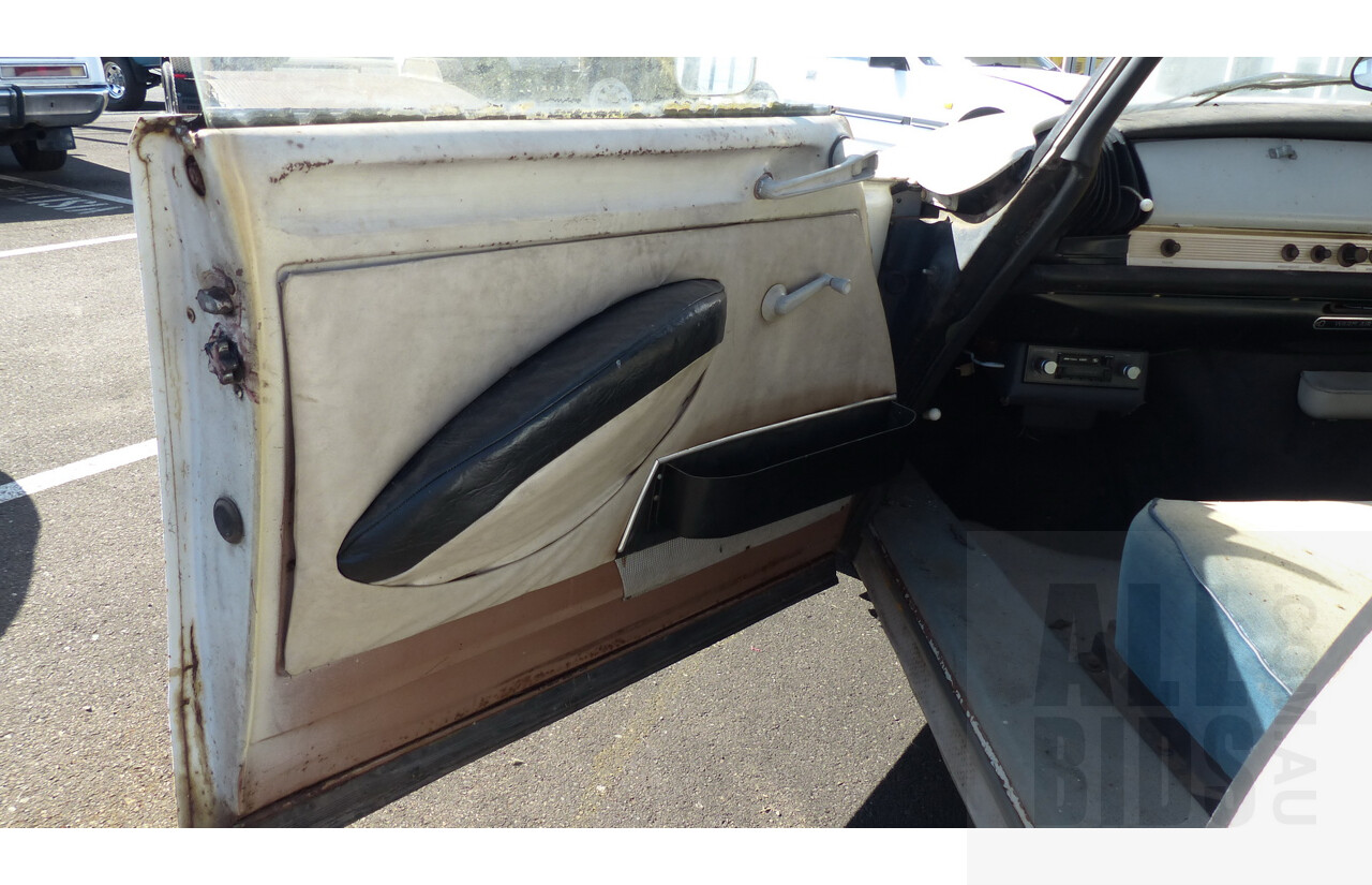 1958-1962 Citroen ID-19 4d Sedan White 2.0L - Very Rare Australian-Built Model