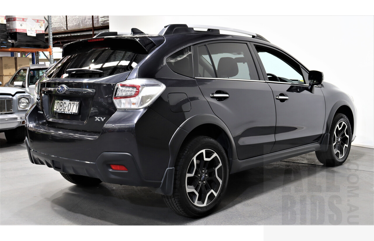 1/2016 Subaru XV 2.0i 4d Wagon Grey 2.0L
