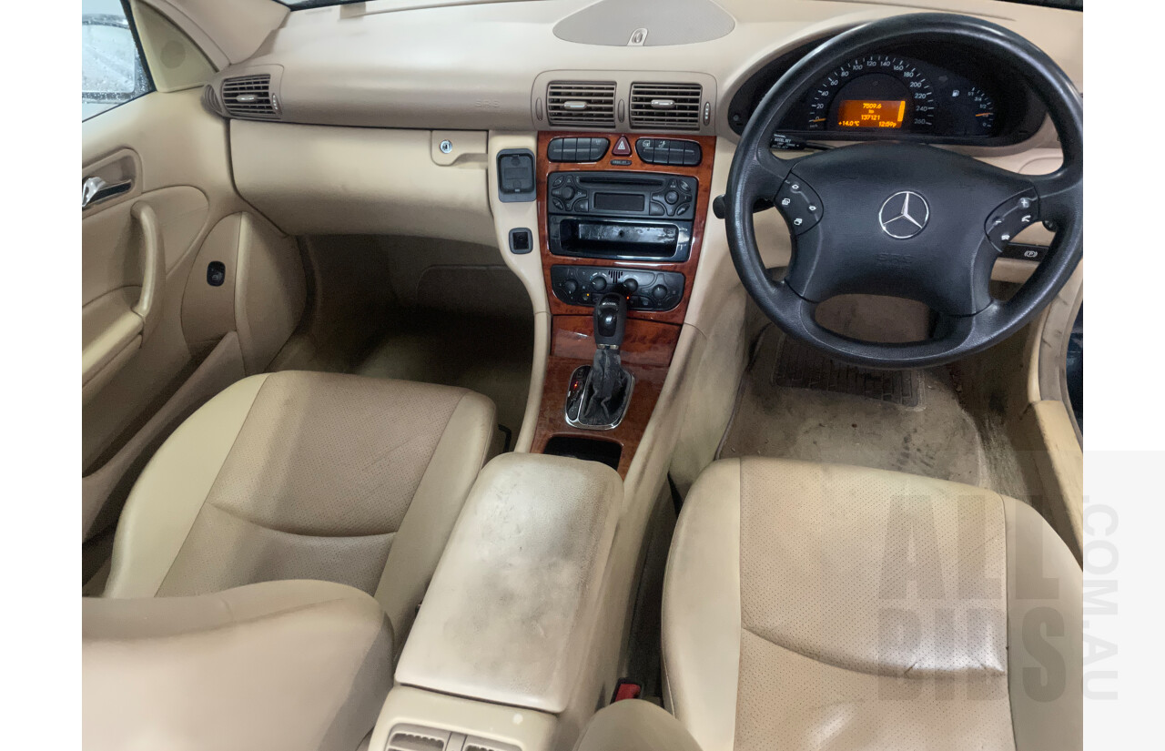 3/2002 Mercedes-Benz C180 Classic W203 4d Sedan Blue 2.0L