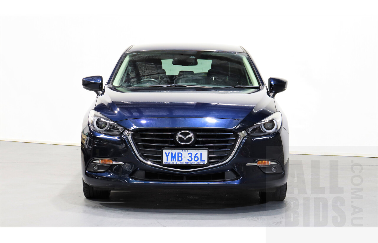 6/2017 Mazda 3 SP25 GT BM 5d Hatchback Blue 2.5L