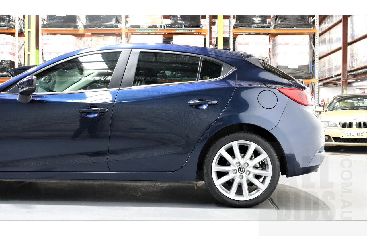 6/2017 Mazda 3 SP25 GT BM 5d Hatchback Blue 2.5L