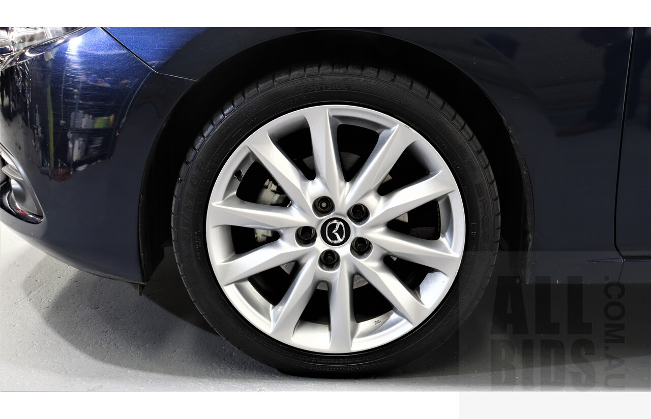 6/2017 Mazda 3 SP25 GT BM 5d Hatchback Blue 2.5L