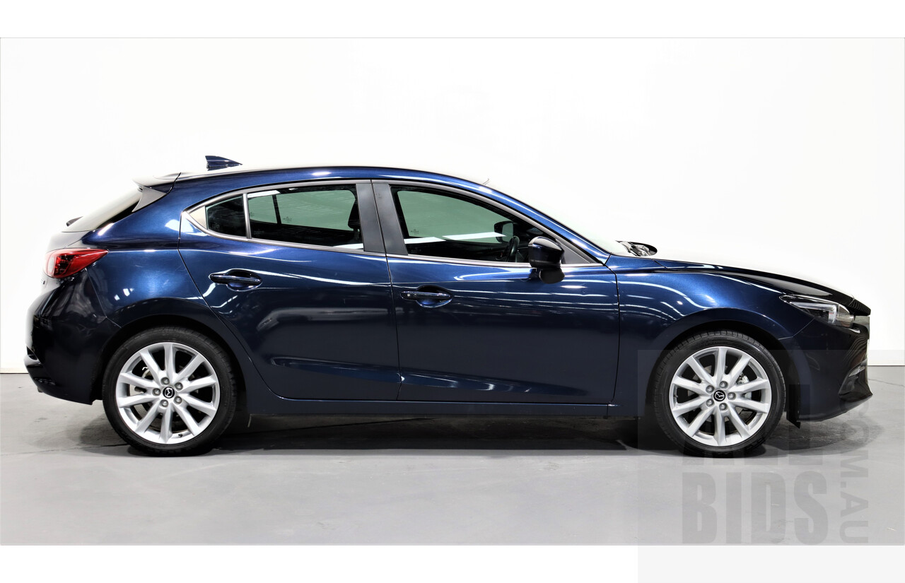6/2017 Mazda 3 SP25 GT BM 5d Hatchback Blue 2.5L