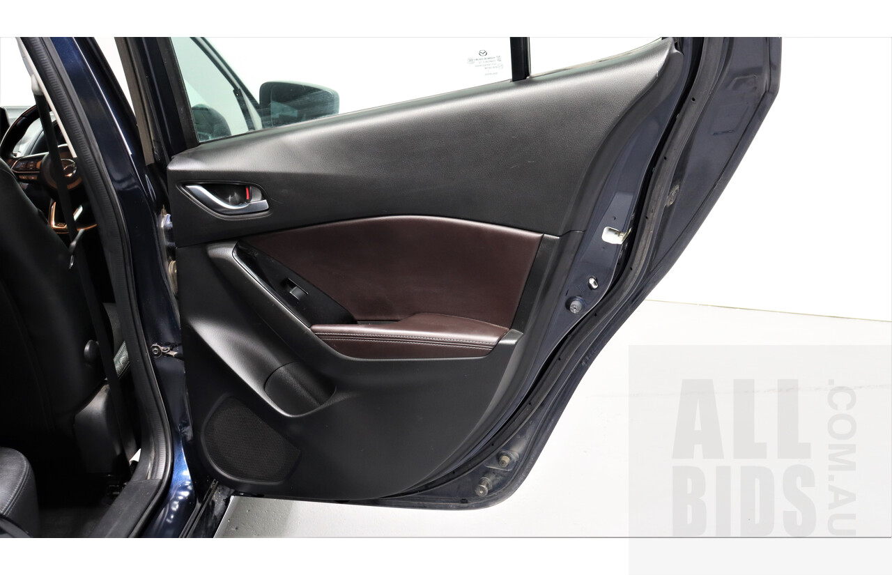 6/2017 Mazda 3 SP25 GT BM 5d Hatchback Blue 2.5L