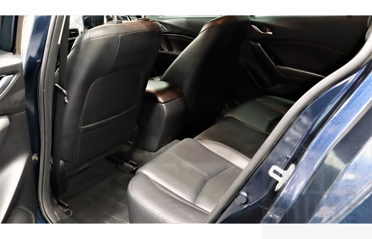 6/2017 Mazda 3 SP25 GT BM 5d Hatchback Blue 2.5L