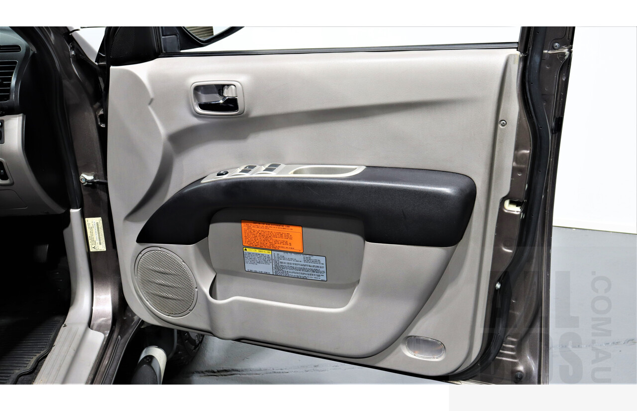 2/2013 Mitsubishi Triton Glx-R (4x4) MN MY13 Double Cab Utility Grey 2.5L