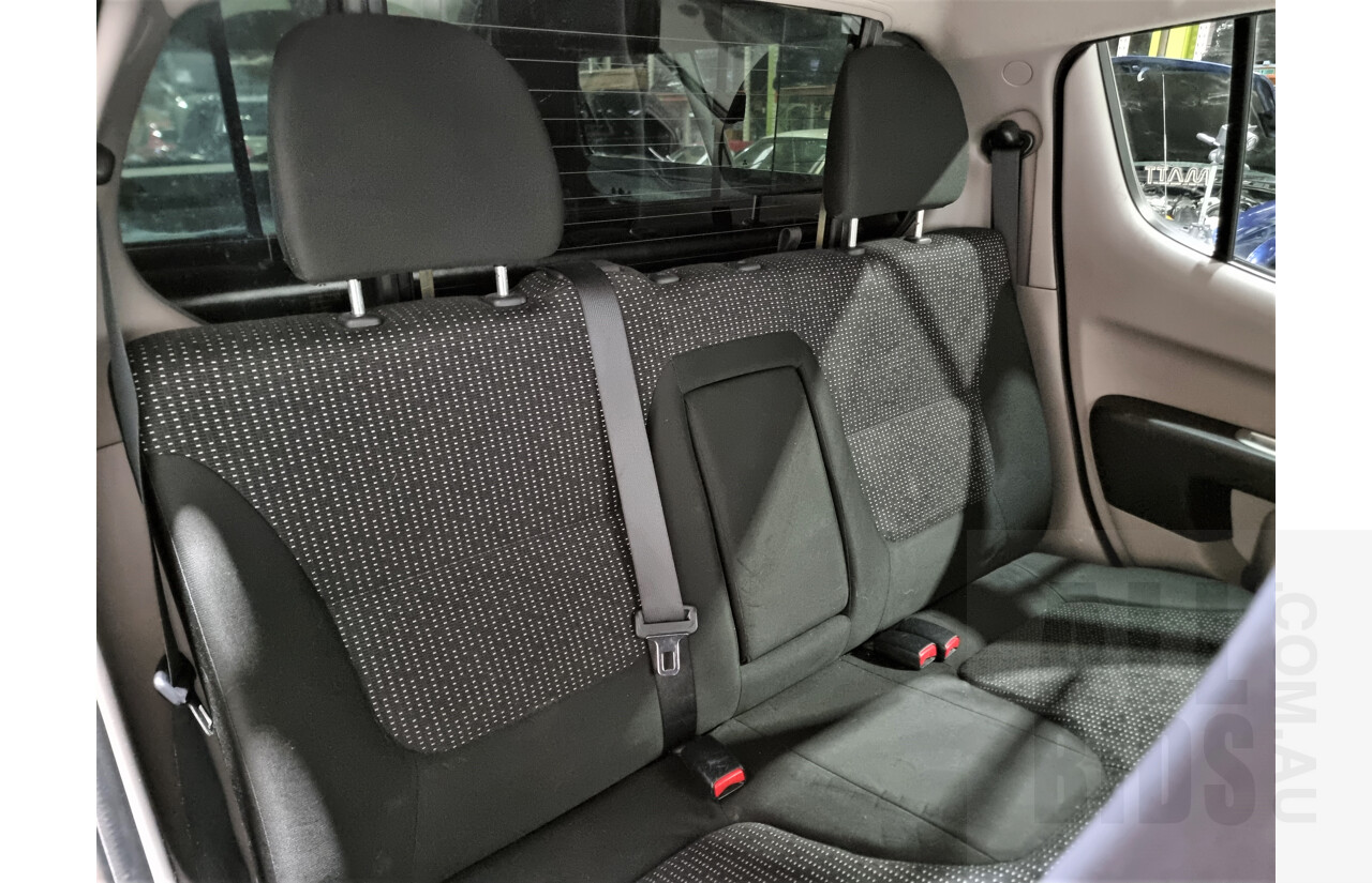 2/2013 Mitsubishi Triton Glx-R (4x4) MN MY13 Double Cab Utility Grey 2.5L