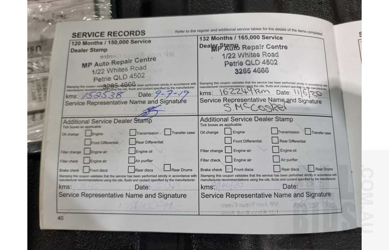 2/2013 Mitsubishi Triton Glx-R (4x4) MN MY13 Double Cab Utility Grey 2.5L